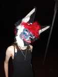 Fursuit modyfikowana dinomaska Rekin