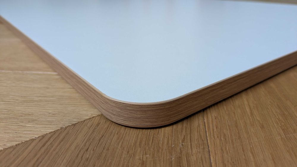 Biały blat do biurka 120x60