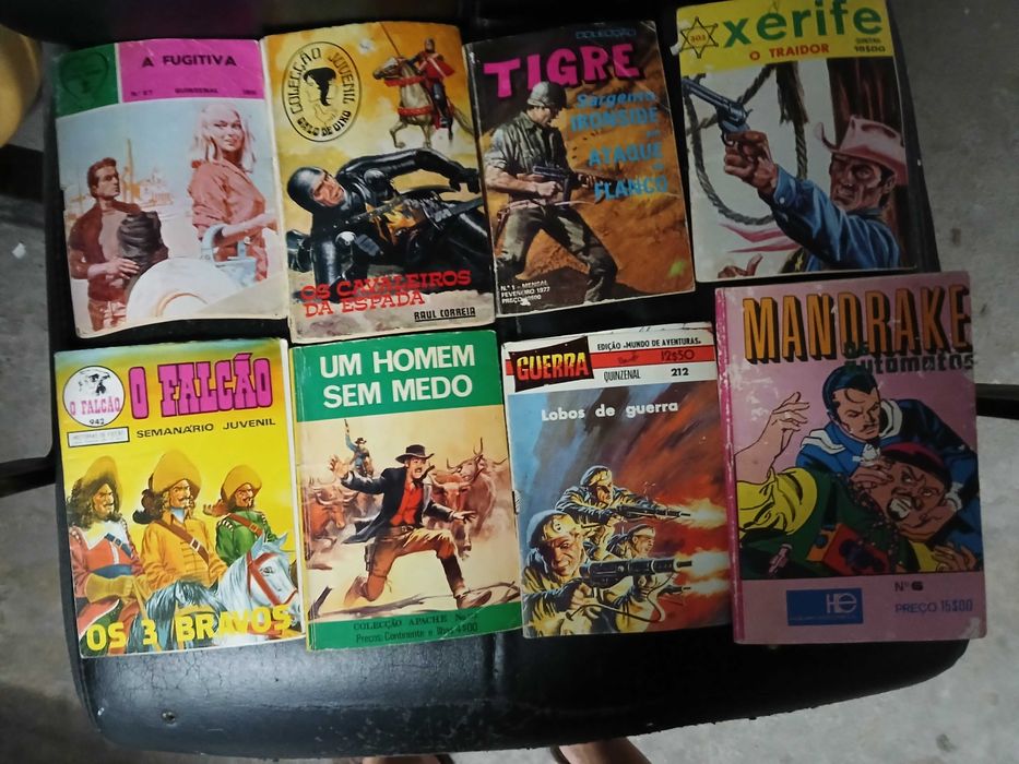 livros antigos sao varios