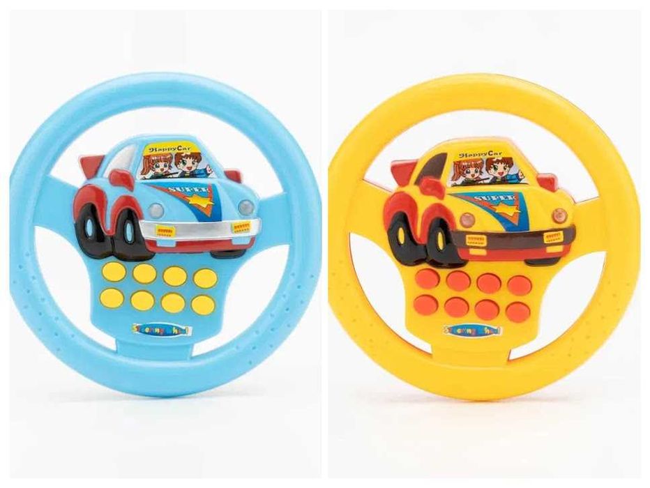 Іграшка музична Кермо (руль) "Маленький водій" (Укр) (PL-721-44)