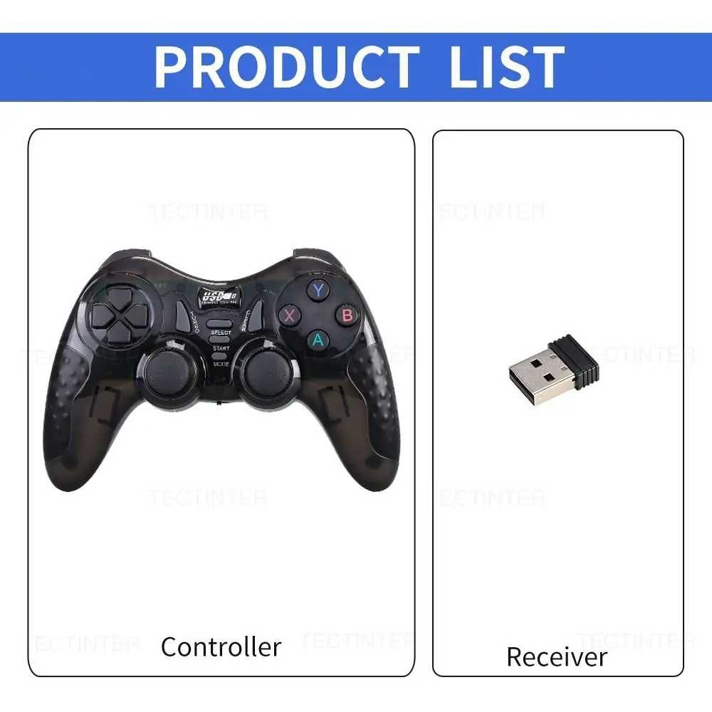 2.4GHz bezprzewodowy kontroler do gier do PS3.