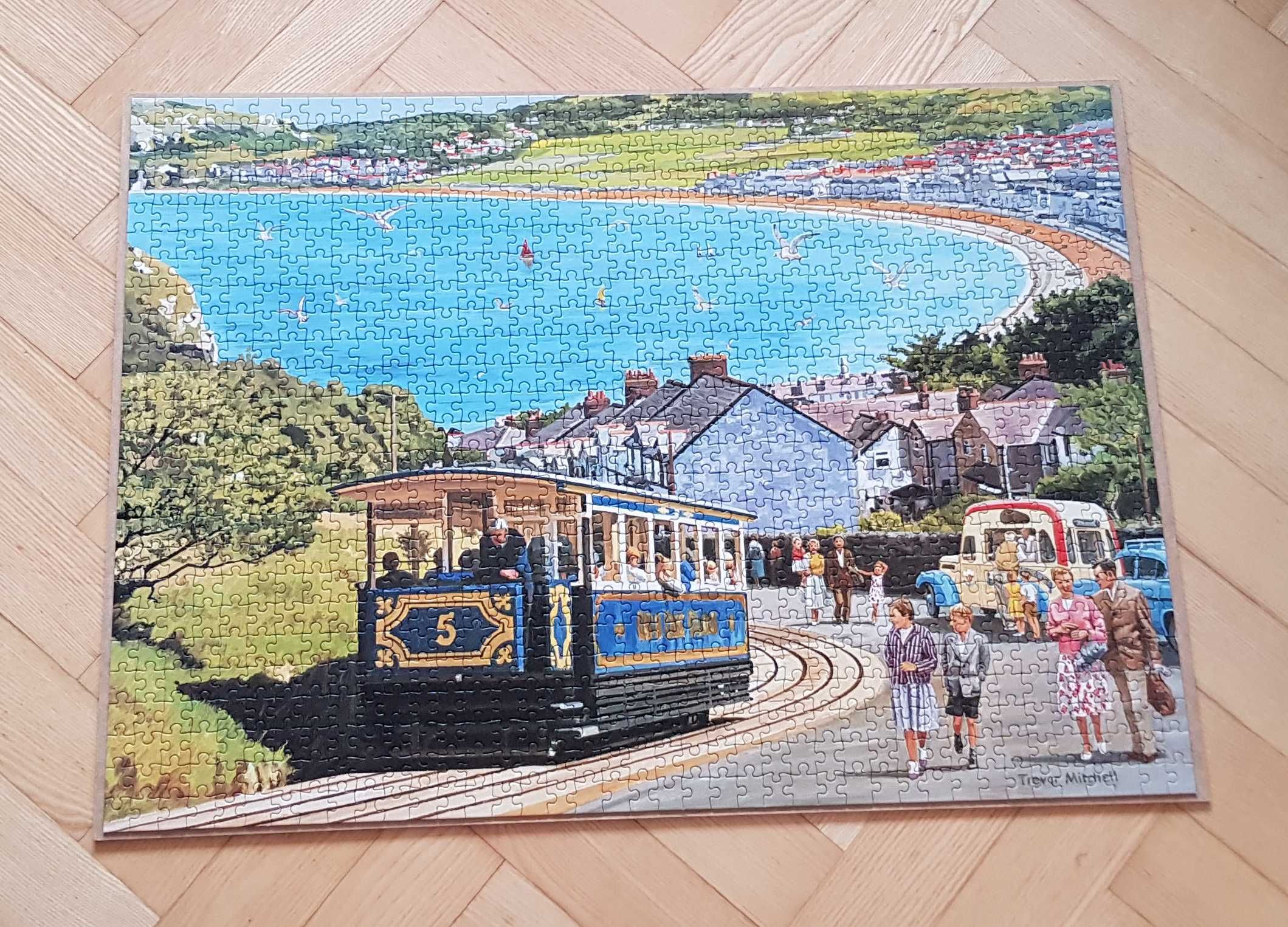 Puzzle Otter House 1000 [Trevor Mitchell] | Sprzedam lub wymienię