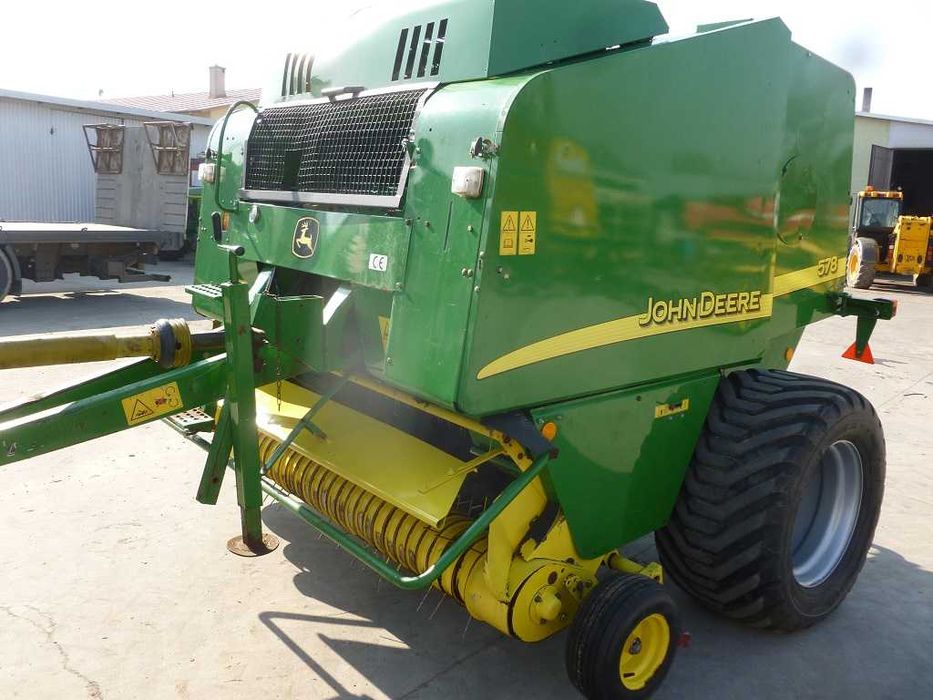 prasa john deere 578 sprowadzona 5800 bel, claas,welger,sipma