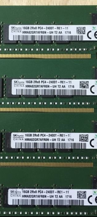 Оперативная память DDR4 16 gb ecc 2400 mhz