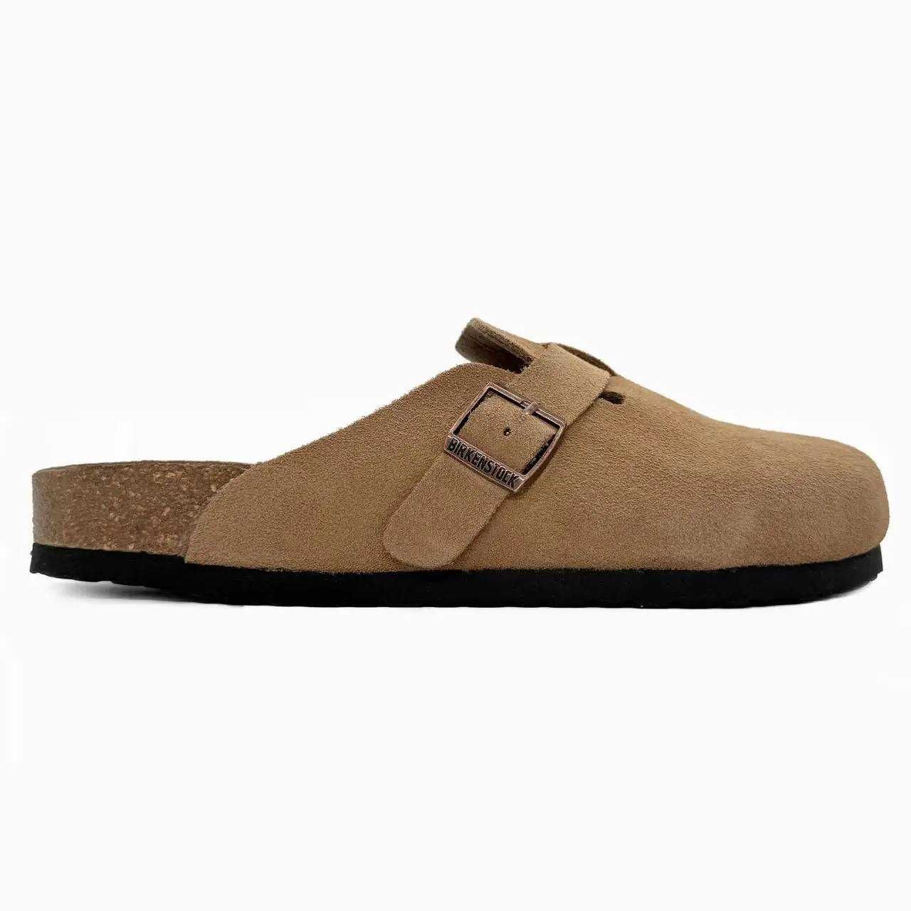 Слабо клоги BIRKENSTOCK Boston Suede