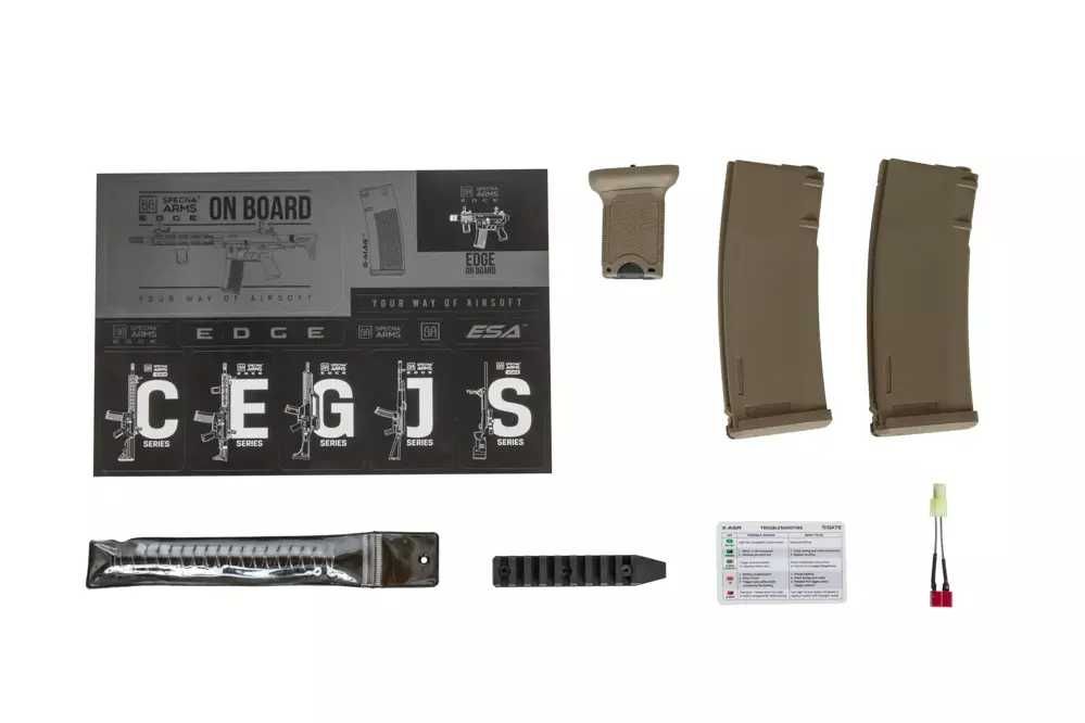 M4 SA-E08 EDGE™ - Light Ops Stock - Half-Tan (AIRSOFT)