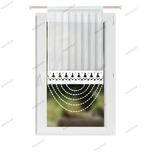 Biały panel firanowy 130x60