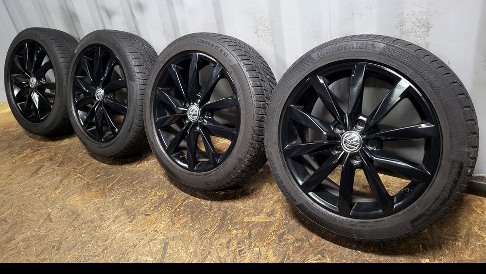 Alufelgi VW Dijon 17" 5x112 z oponami 205/50 R17 Golf 7 6 GTI Touran
