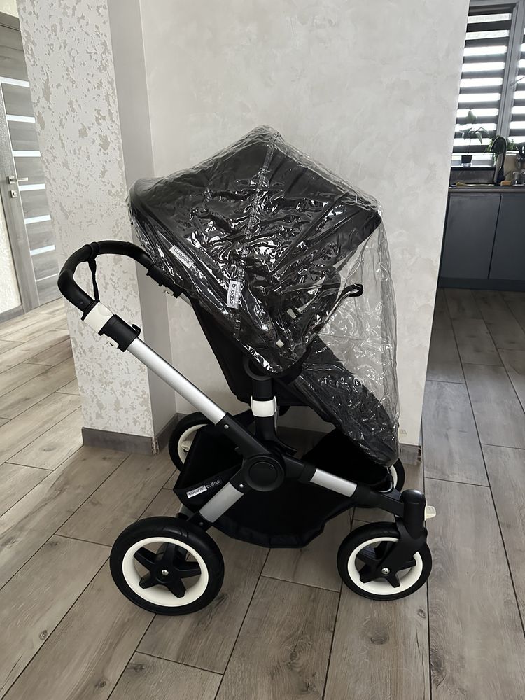 Універсальна коляска 2в1 Bugaboo Buffalo Black Бугабу Буффало