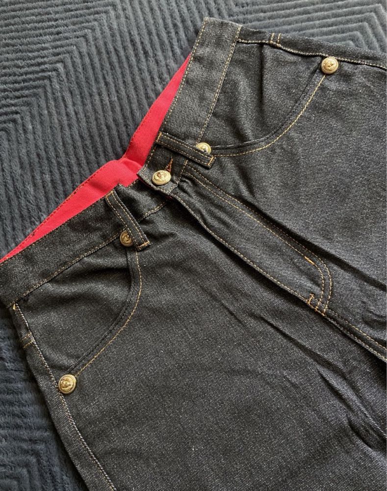 Jortsy Spodenki Full Haft Y2k OG Baggy Szerokie Opium