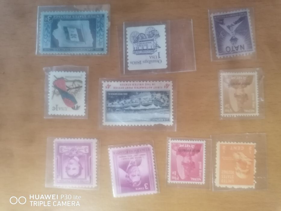 Selos de coleção novos