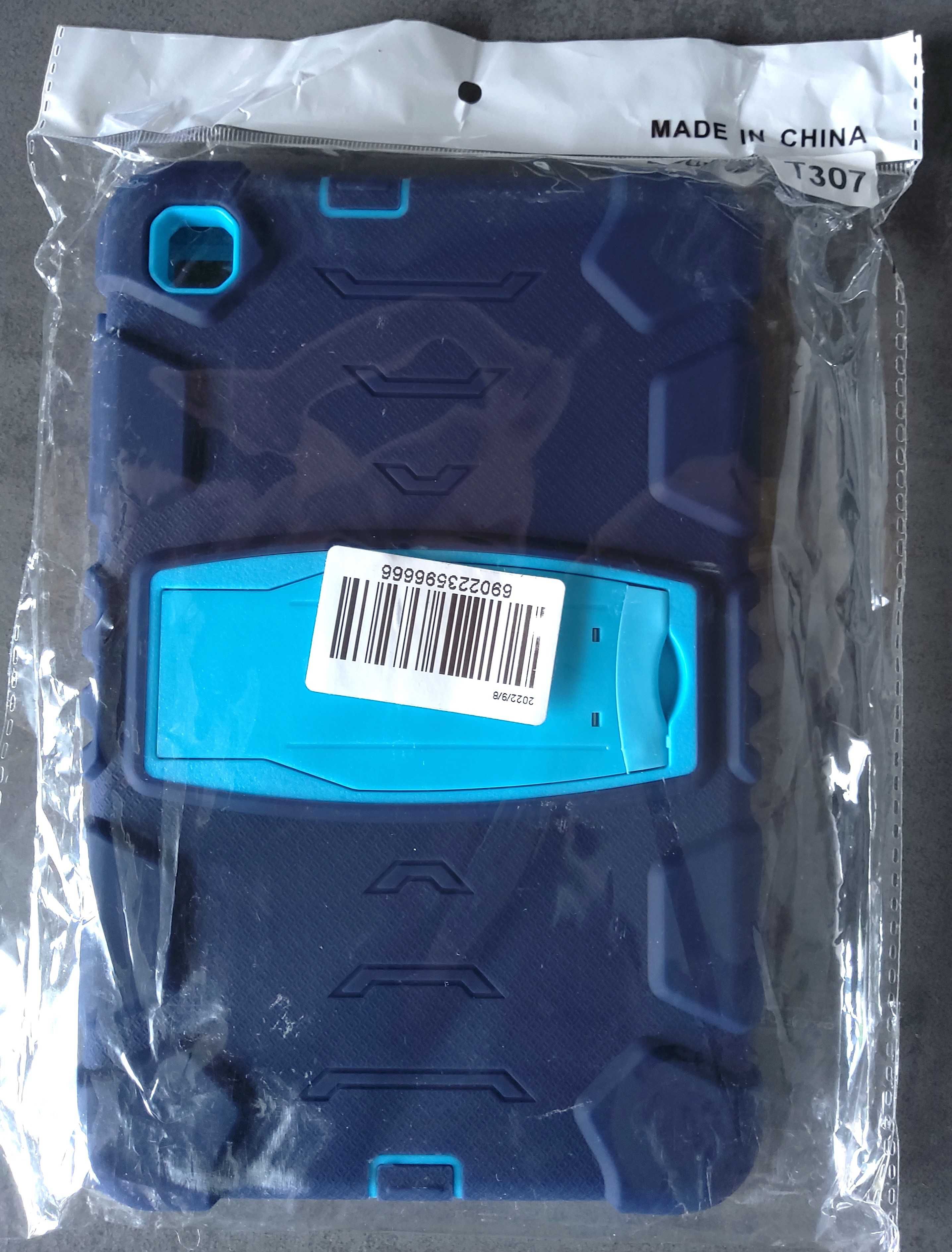 Granatowe pancerne etui case obudowa do Samsung A8.4 T307 #197