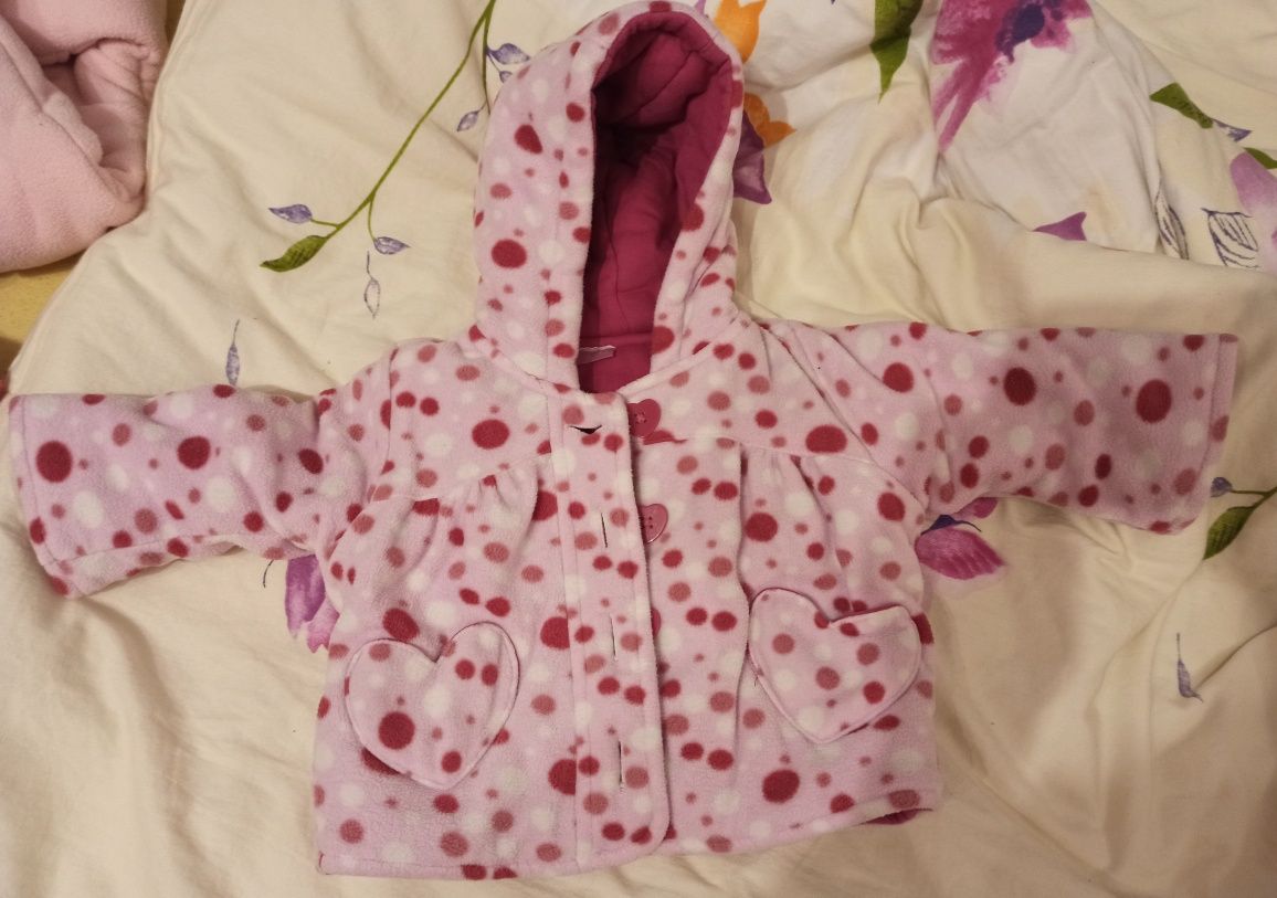 Gruba kurtka/bluza 0-3 mce