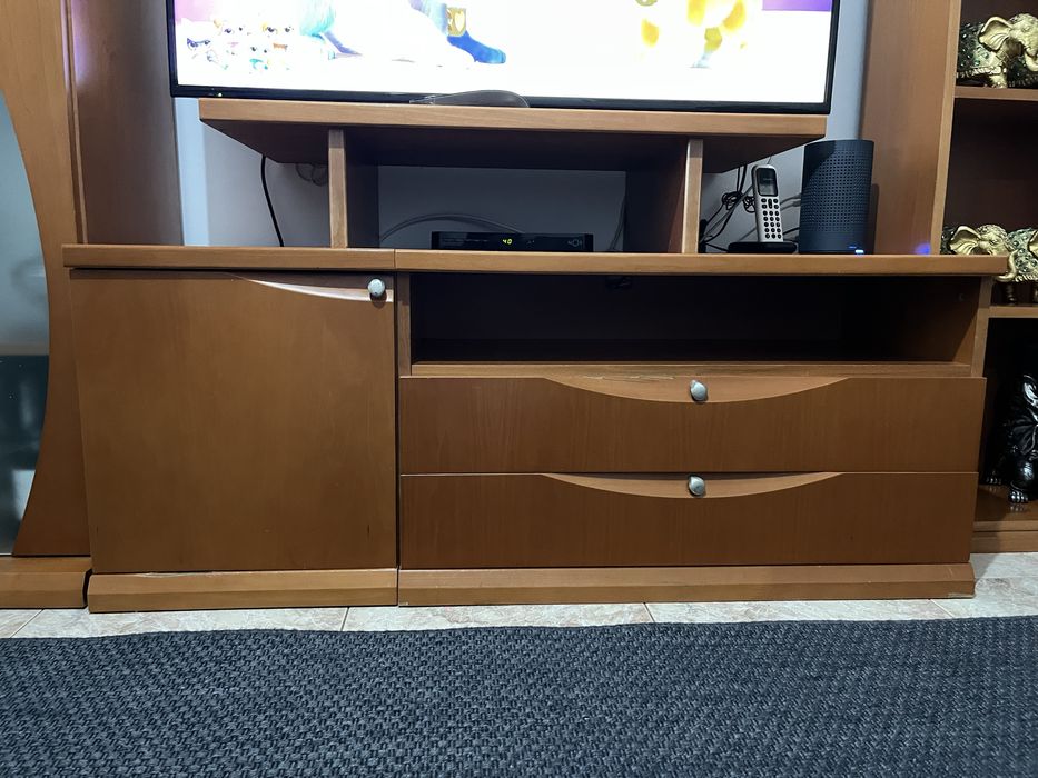 Movel de Sala + mesa de vidro