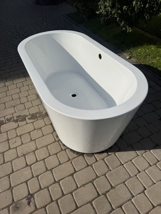 Ванна акрилова 160 см (00221) ванна вільностояча