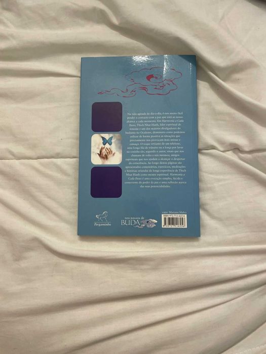 Livro "Harmonia a cada passo" de Thich Nhat Hanh
