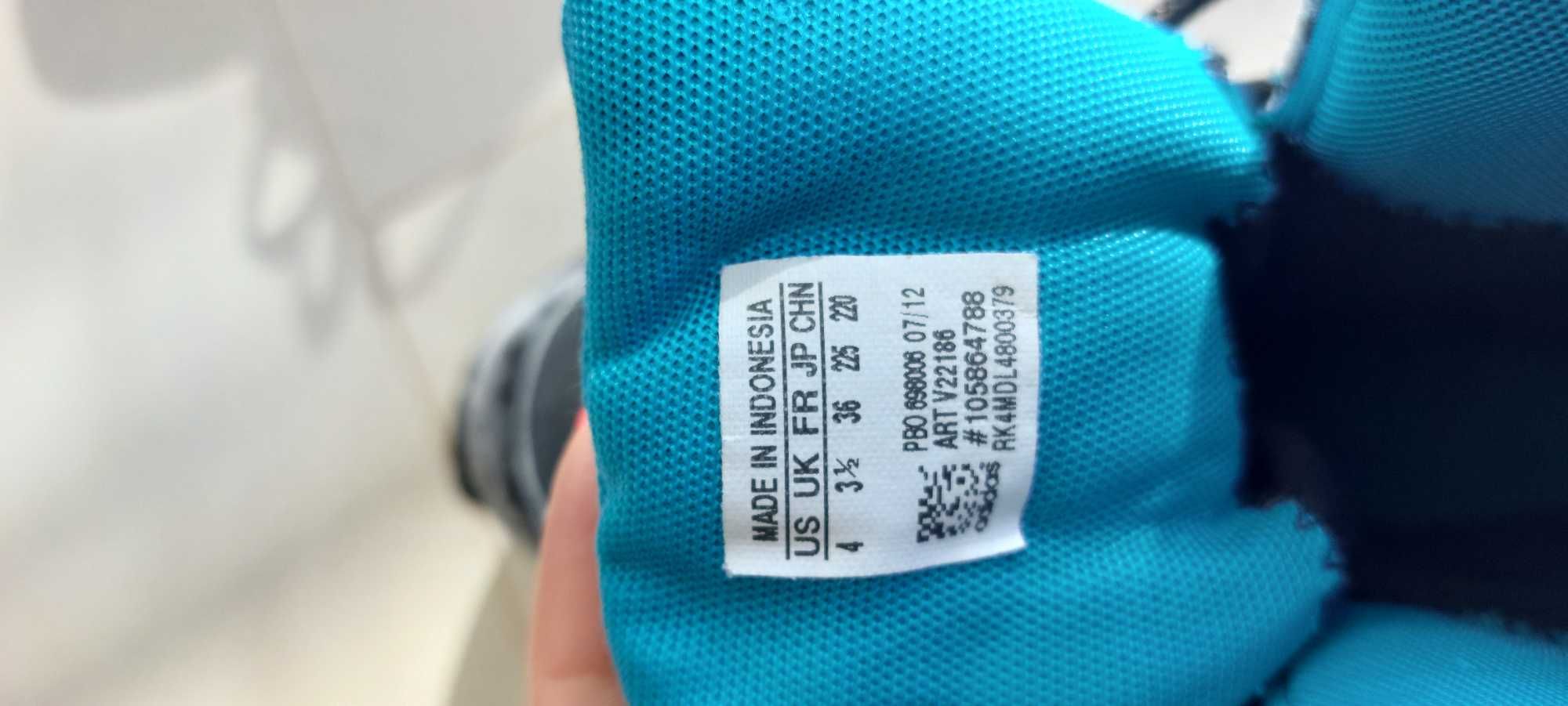 Trapery adidas zimowe jesienne chłopięce 36