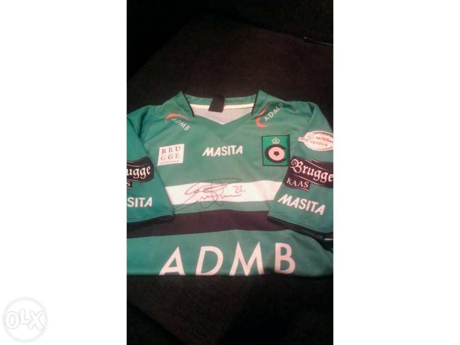 Camisola oficial Cercle Brugge do jogador Eiður Guðjohnsen