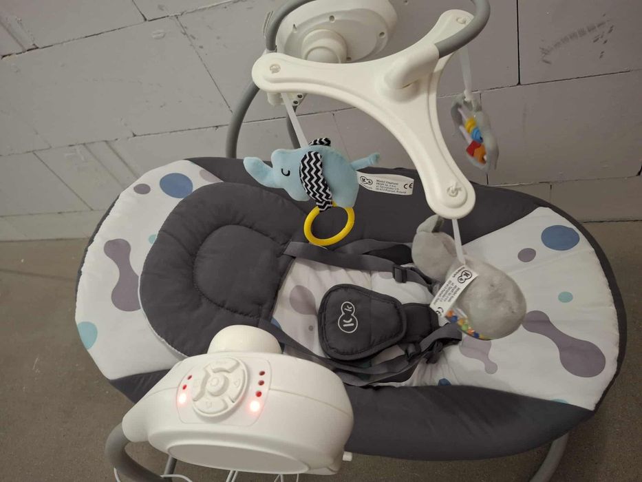 Leżaczek bujaczek kinderkraft elektryczny