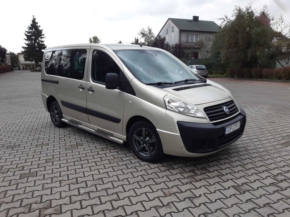 Fiat Scudo 9 osób cały oryginał nowe sprzęgło zadbany