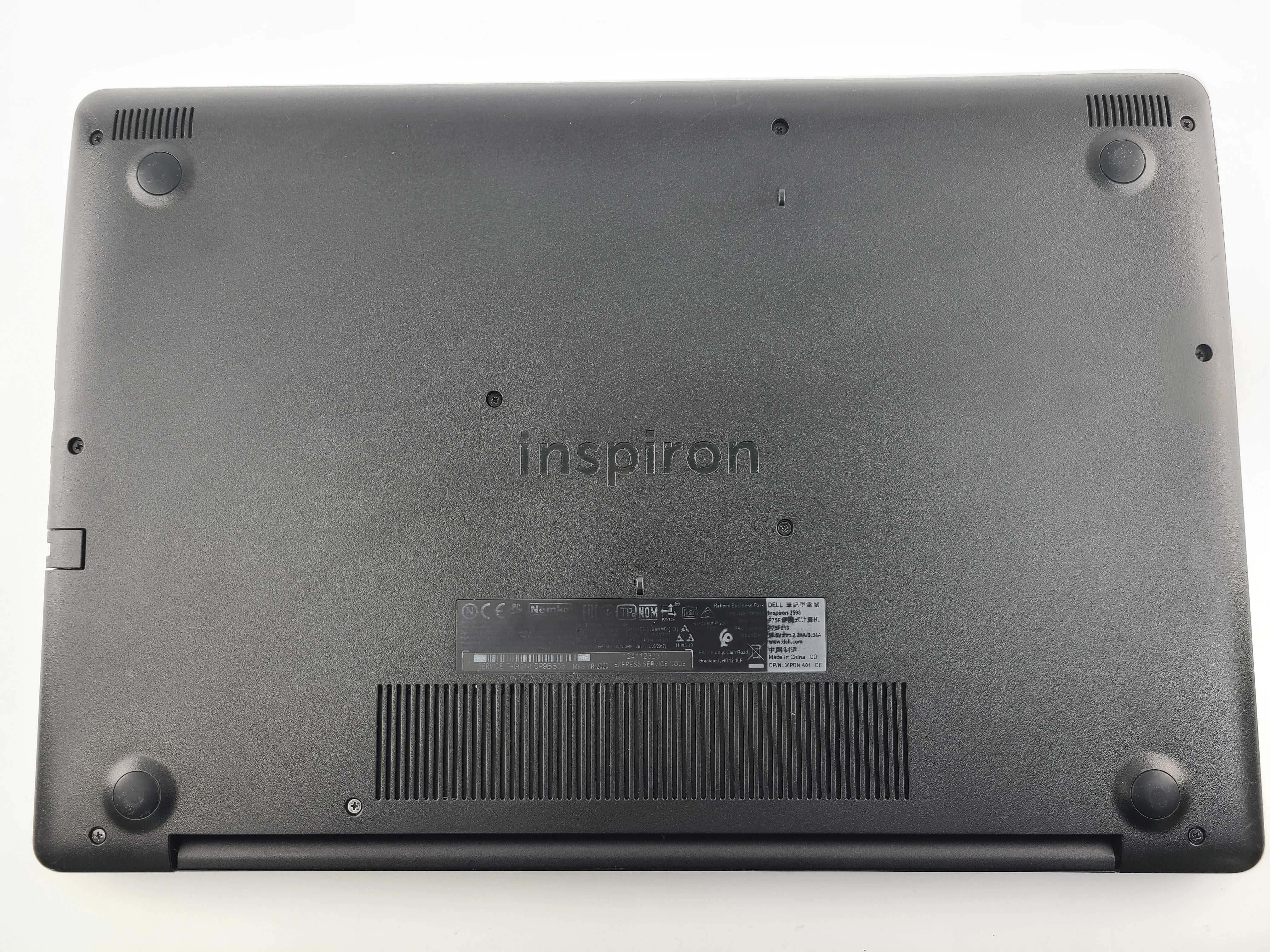 Ноутбук Dell Inspiron 3593 HD/i5-1035G1/8/240/1