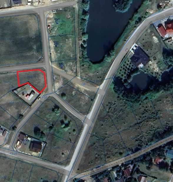 Działka nad jeziorem, z pozwoleniem na budowę, Bieślin