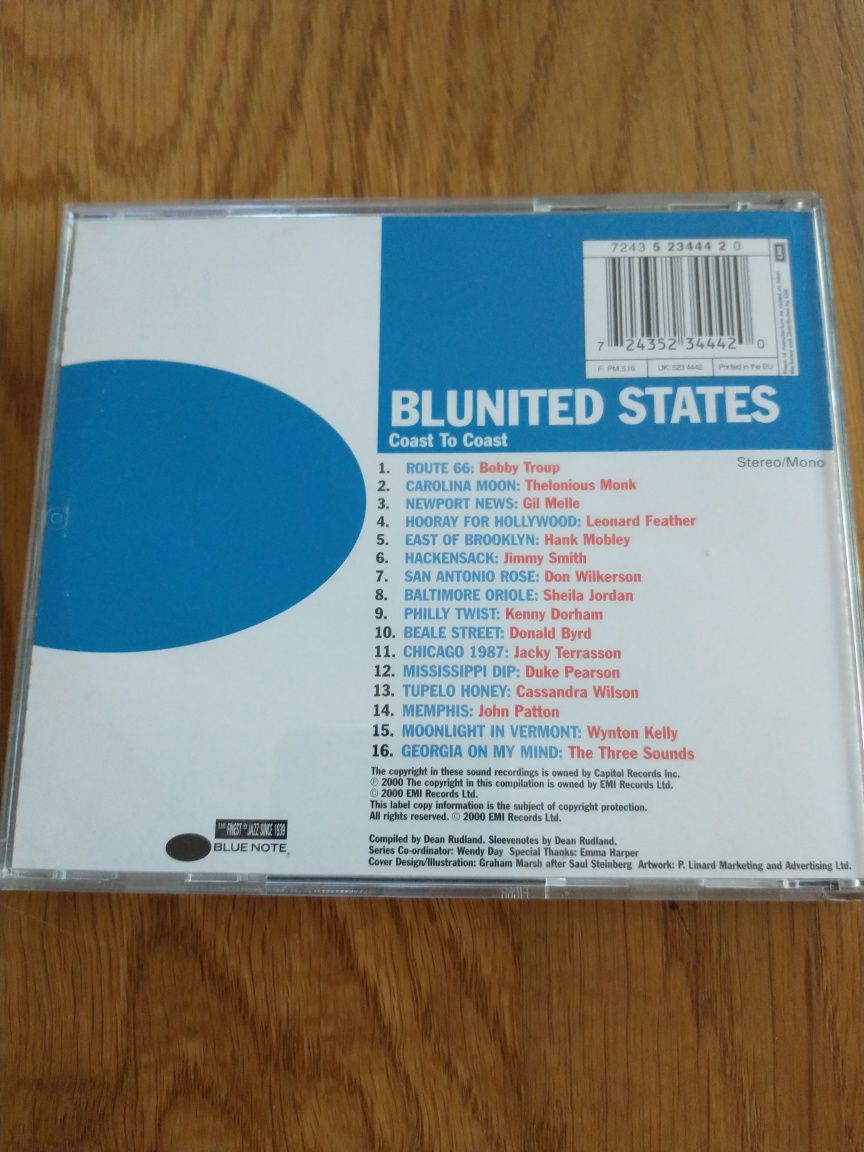 BLUNlTED STATES Blue Note Sampler CD