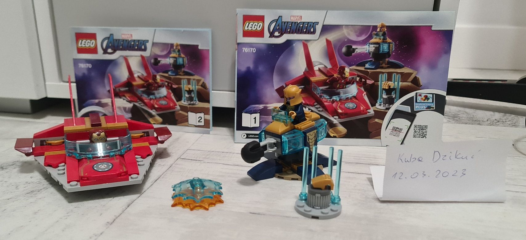 LEGO MARVEL Super Heroes AVENGERS 76170 - Iron Man vs. Thanos
