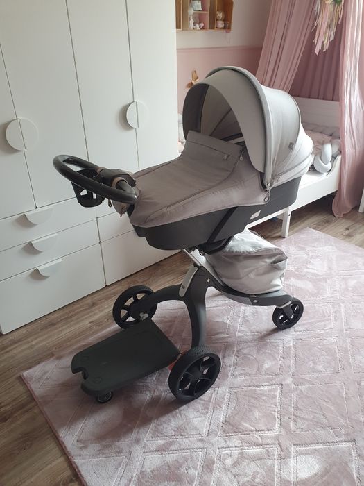Wózek stokke xplory v5 grey szary
