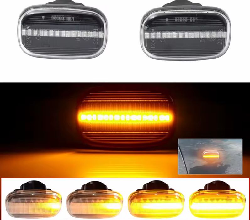 Led Динамічні Поворотники Toyota Corolla Yaris Verso Hilux surf