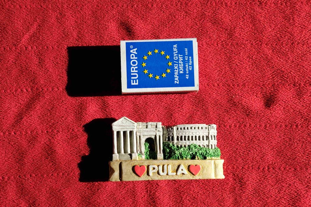 Magnes na lodówkę Pula Istria Chorwacja - Kraków Bronowice
