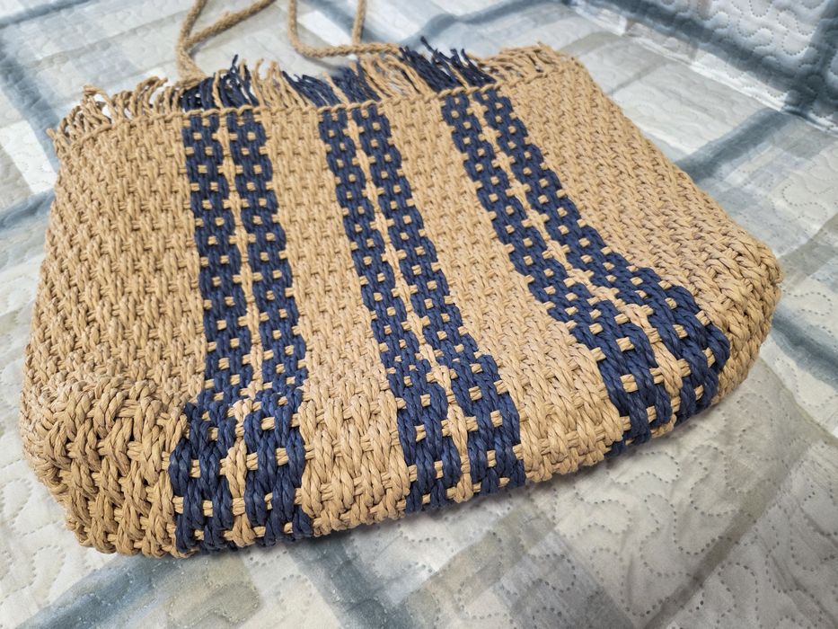 Сумка плетена літня