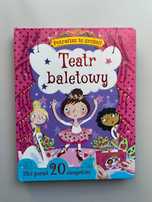 Książka dla dzieci "Potrafisz to zrobić! Teatr baletowy" dla baletnicy