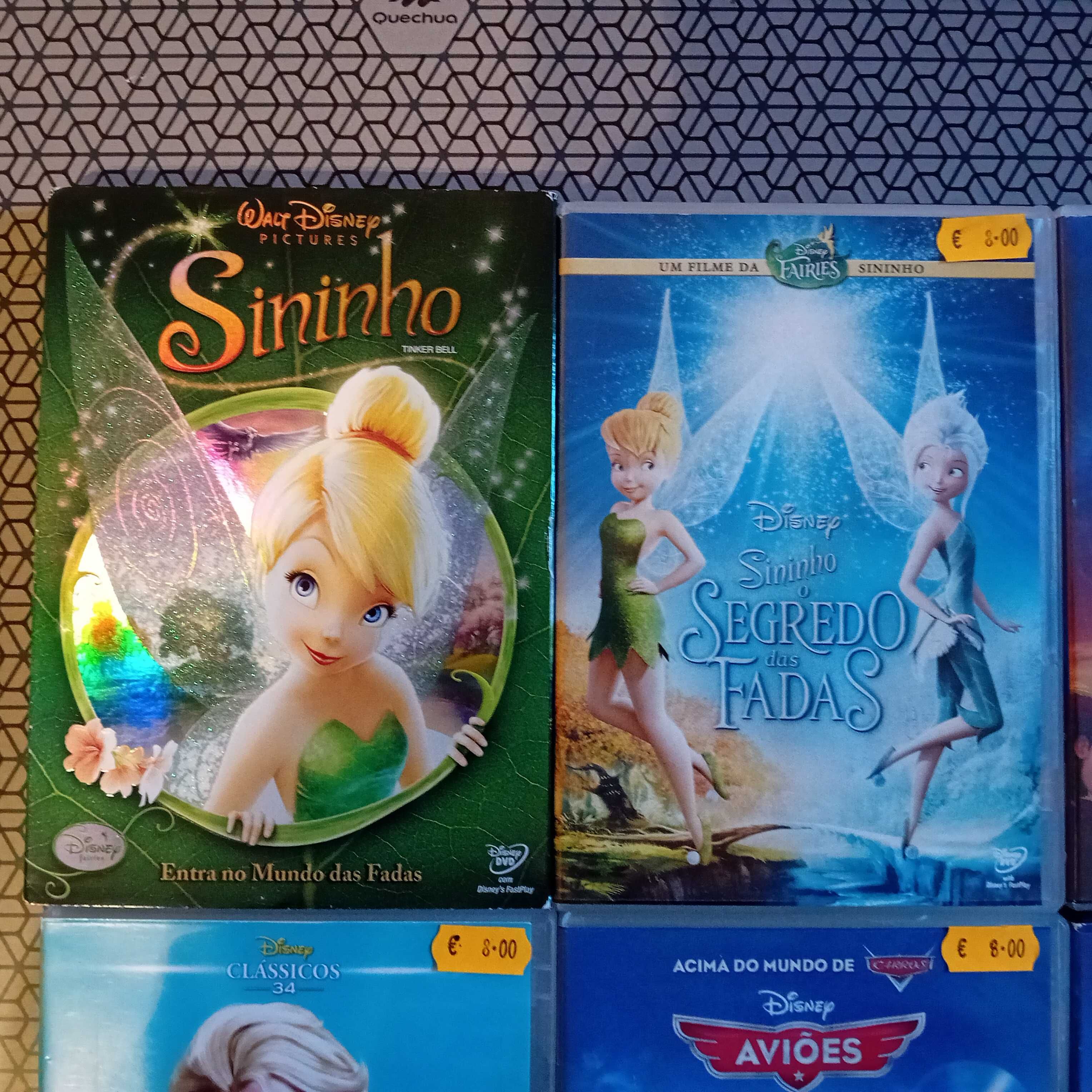 Filmes em Dvd de Animação da Walt Disney VI.