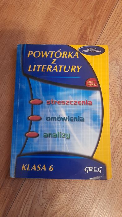 Powtórka z literatury kl. 6