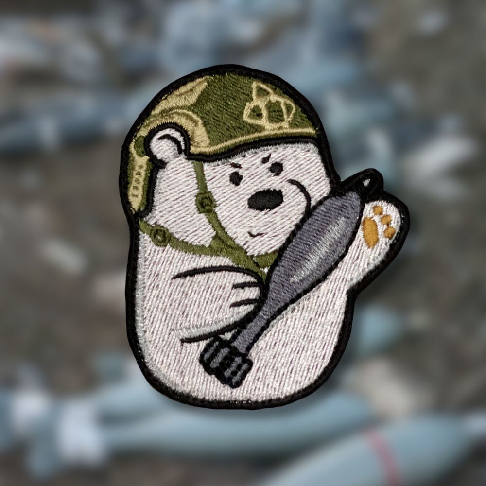 Патчі вишиті Tactical Icebear (нонстоп)