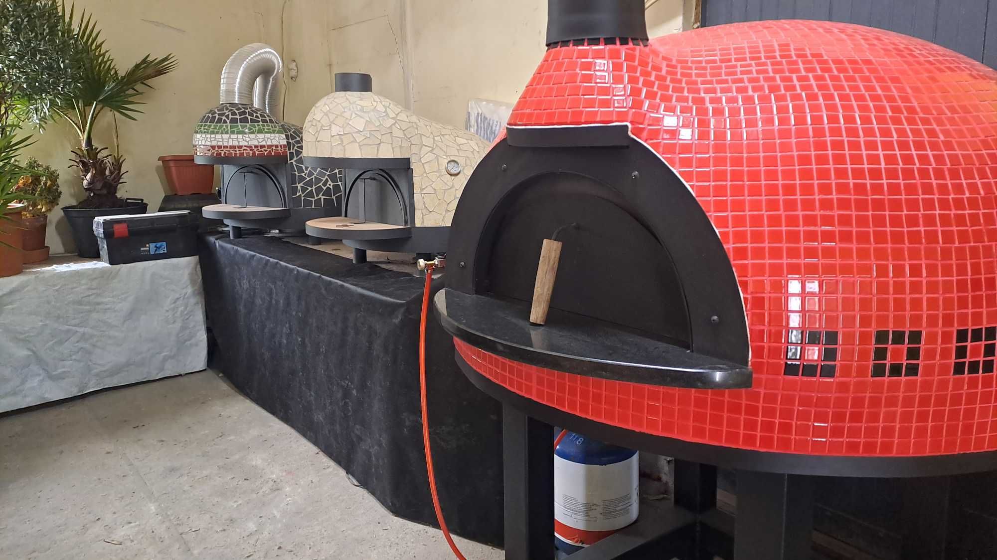 Piec do pizzy , made in italy gaz/drewno