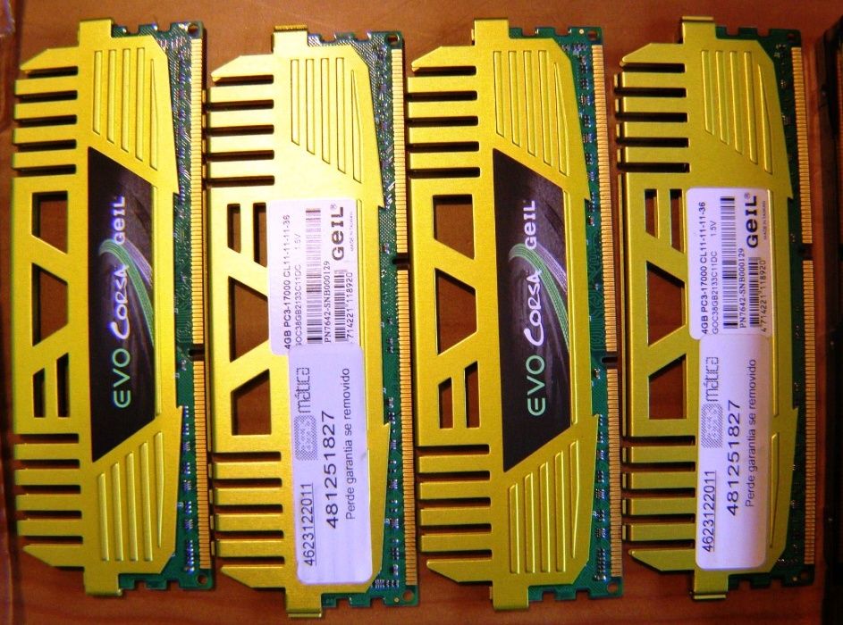 Memorias Gaming Geil EVO CORSA 16 GB ddr3 2133Mhz