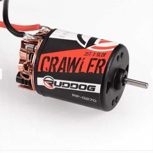 Motor com escovas 5-Slots para crawlers 540/550