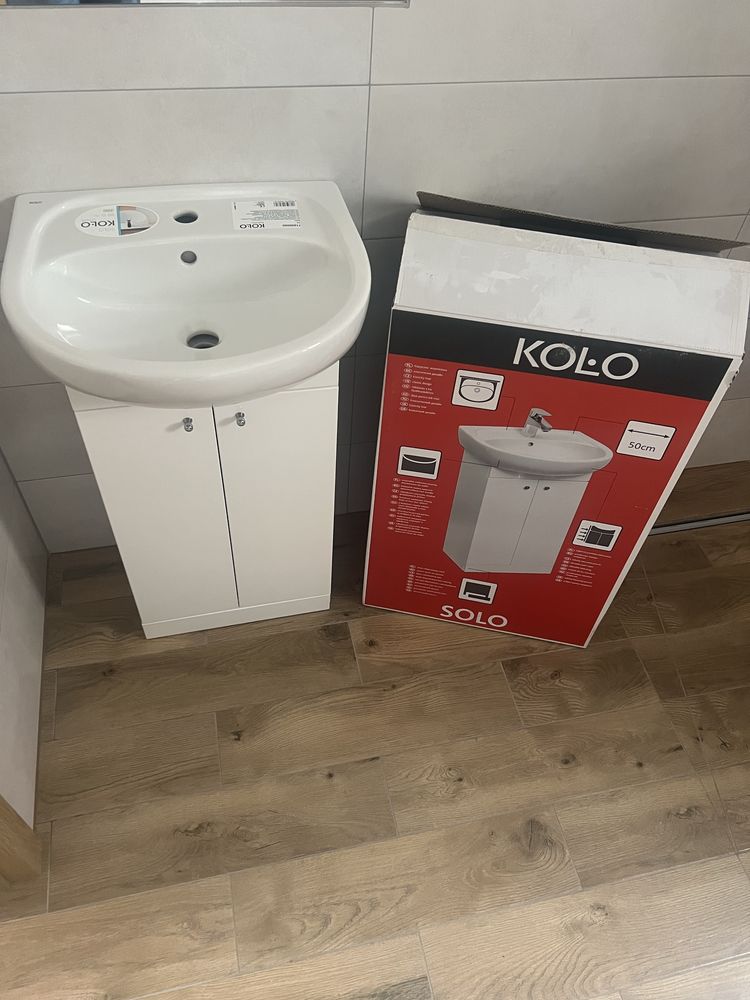 Szafka z umywalka Kolo Solo 50