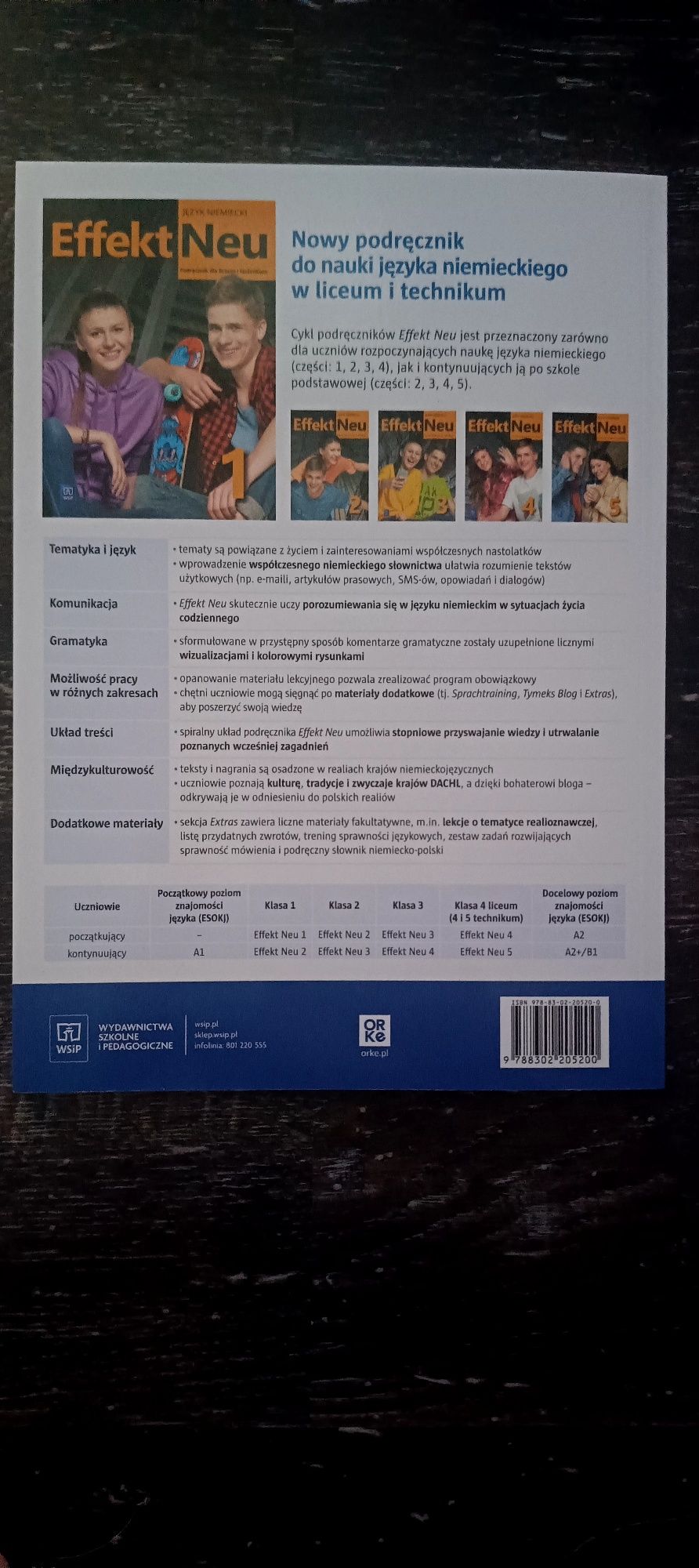 Effekt Neu 1, język niemiecki,WSIP