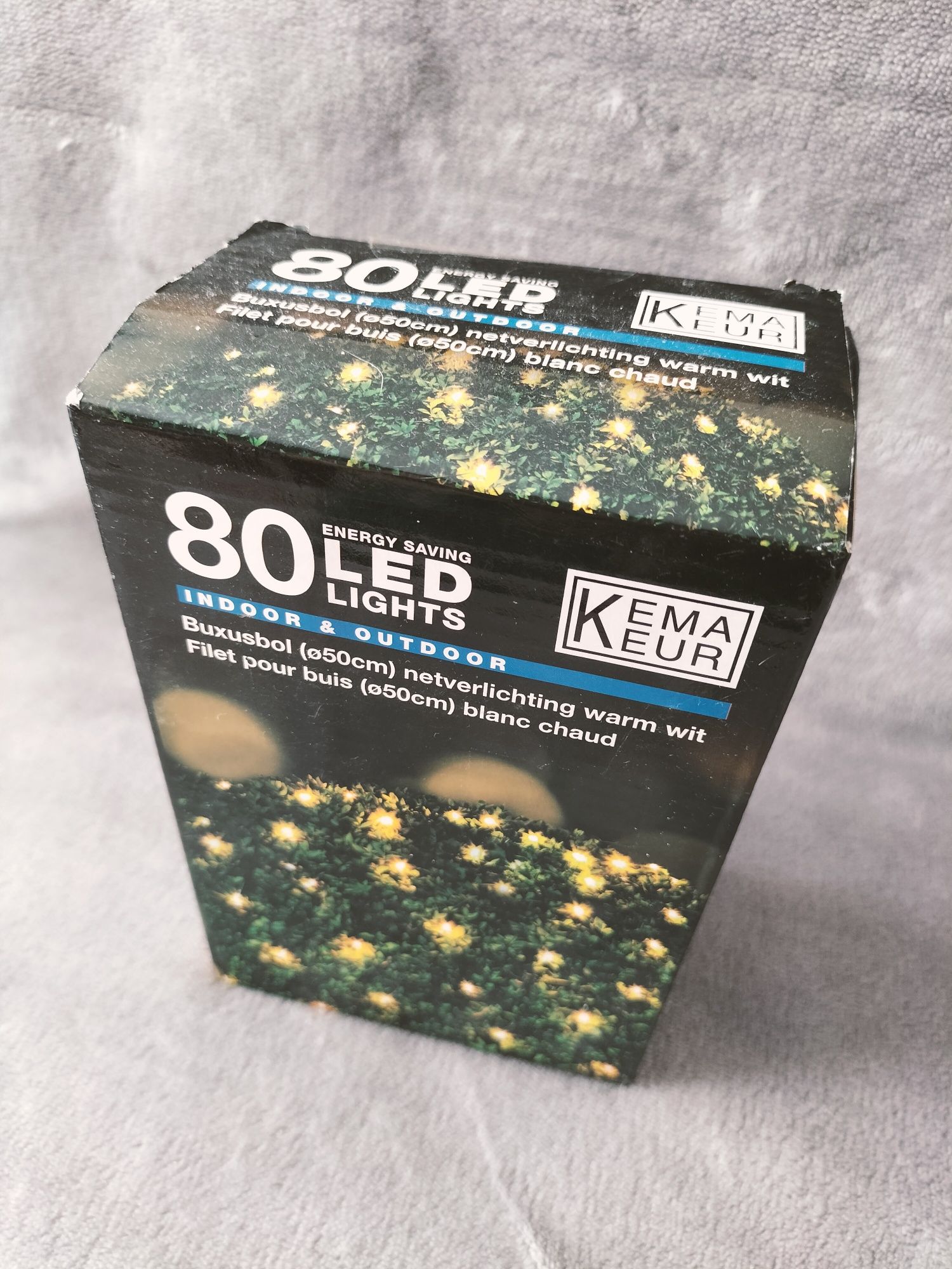 Kema Keur 80 led lights światełek ciepłe światło na baterie zewnątrz