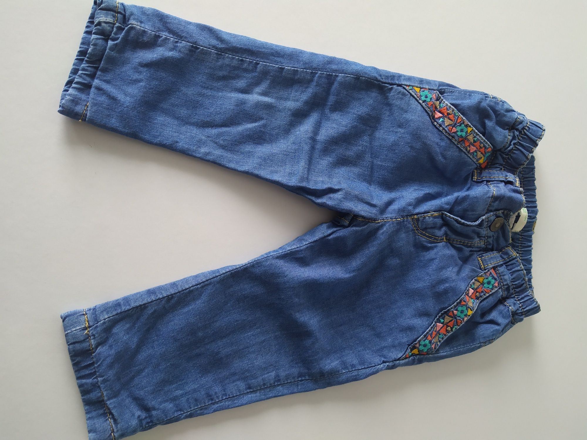 Calças ganga/Legging bebe 6-9m