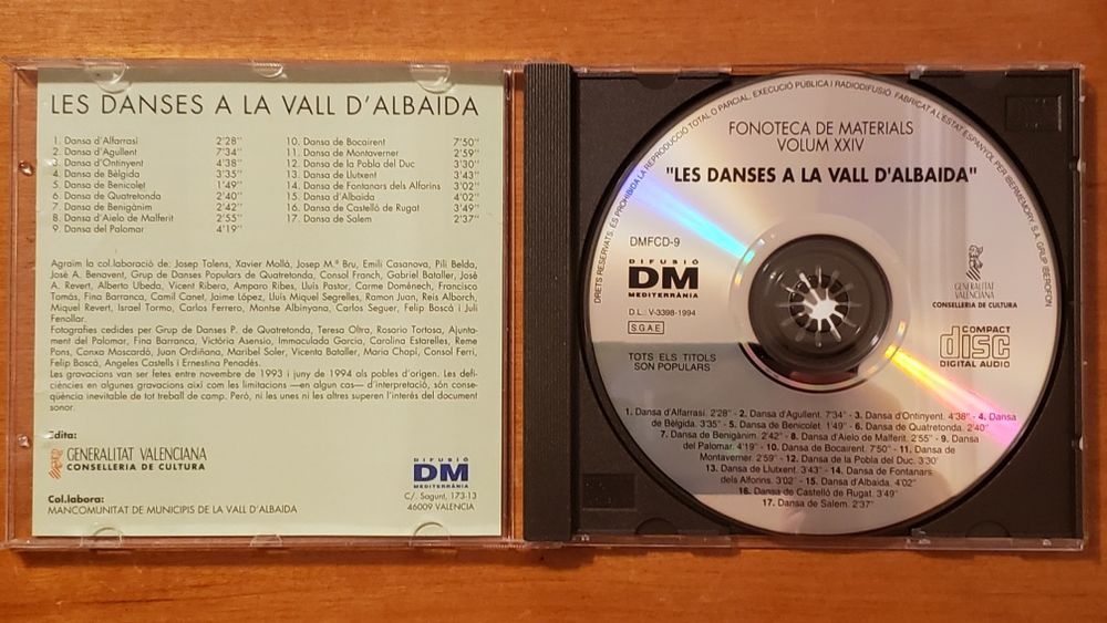 Les Danses a la Vall d'Albaida