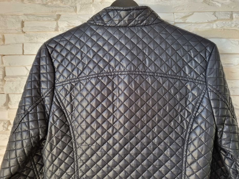 Kurtka Ramoneska Pikowana Czarna S