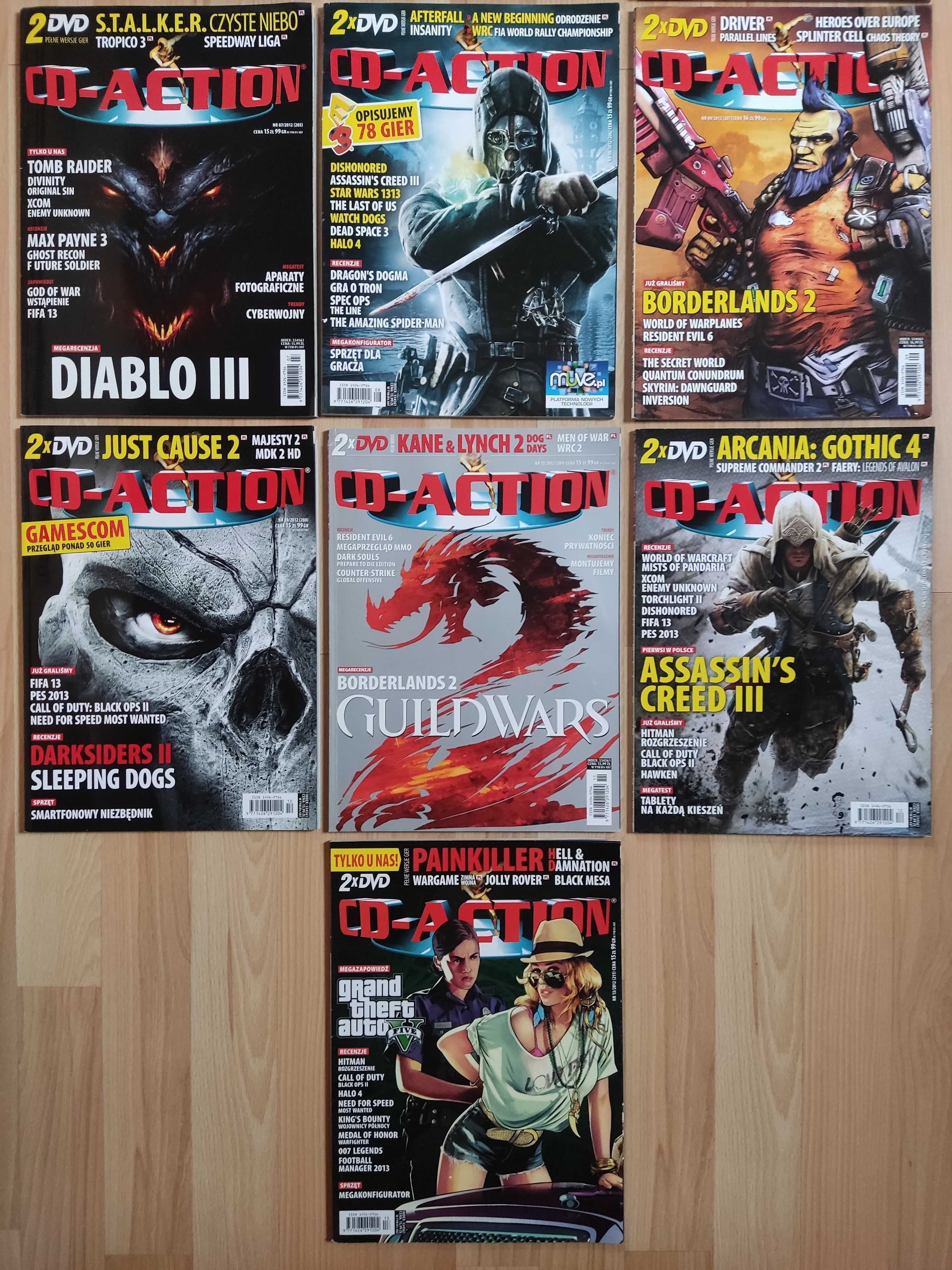 CD-ACTION Numery 1-13 / 2012 Gazeta Cały Rok - Magazyn - Czasopismo