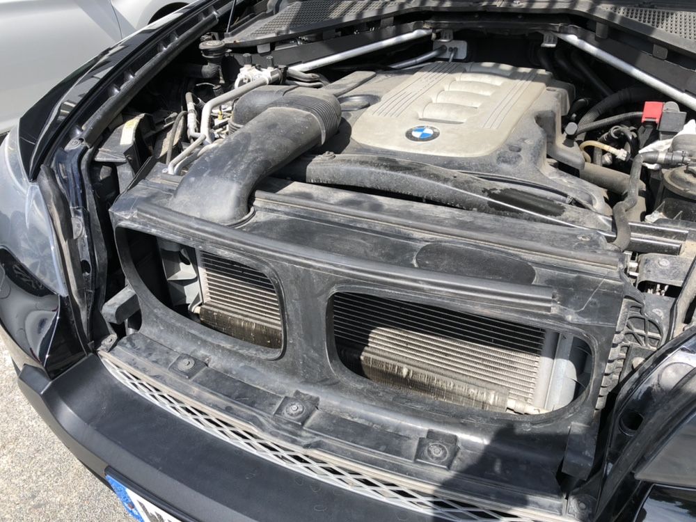 Вентилятор кондиционера BMW X5 E70 E53 F15 радиатора БМВ Х5 Е70 Е53