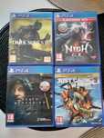 Gry PS4 PS5 Death Stranding, Dark Souls, Just Cause 3, Nioh
