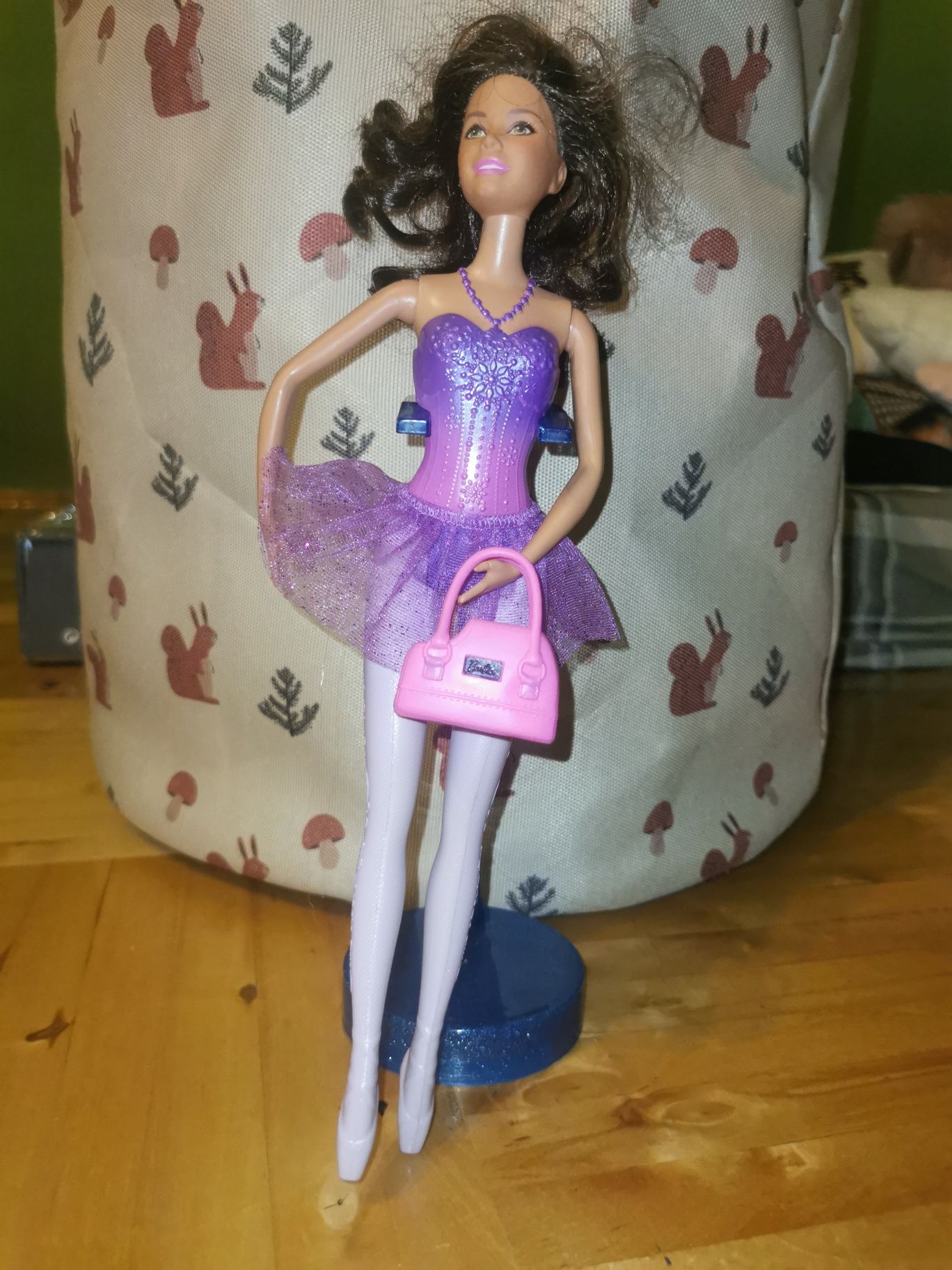Barbie balerina z torebka mattel