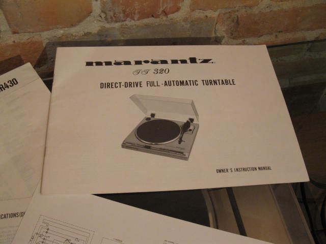 Gramofon Marantz TT 320